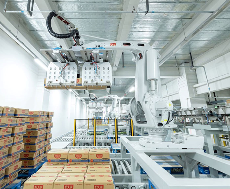 智能机器人码垛机设备